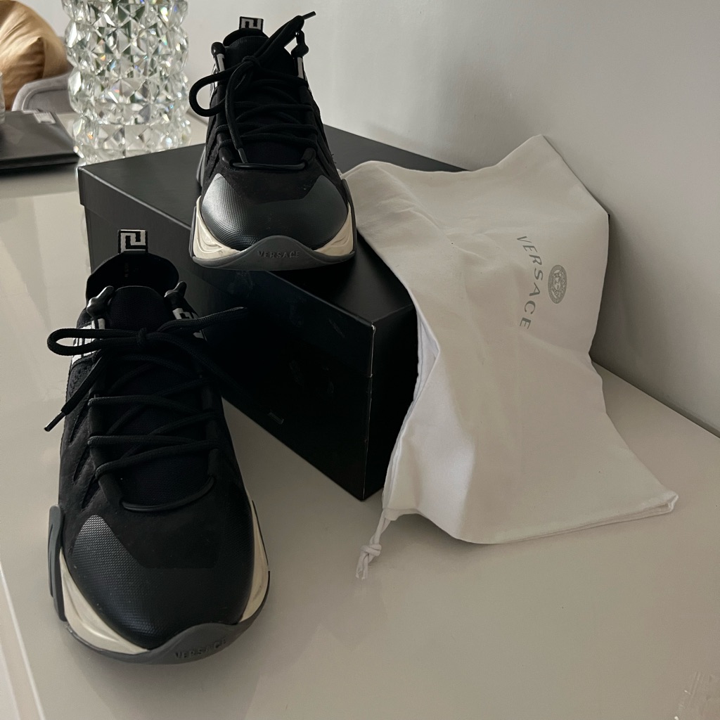 Versace Men’s Sneakers Calza+Vitello